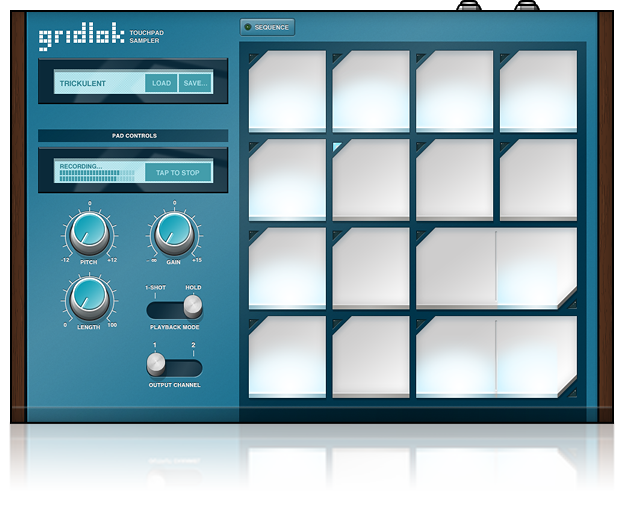 Gridlok Touchpad Sampler